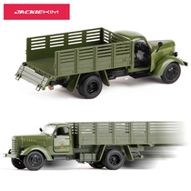 1:36 old Jiefang truck transport alloy CA10 metal car model toys door warrior toy