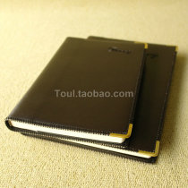 160 pages imitation leather face B5 notebook A5 notebook business office fashion Notebook 18K