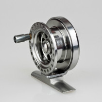 Front wheel Full metal raft rod wheel flywheel Fly ice fishing wheel Fishing wheel through rod wire wheel Fishing pulley