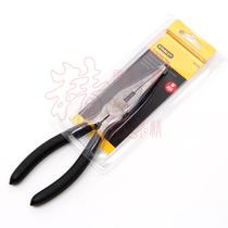 STANLEY HISTORY DANLEY ULTRA LOW PRICE SHARP MOUTH PLIERS BLACK DOUBLE PLASTIC HANDLE SHARP MOUTH PLIERS 8 84-102-23