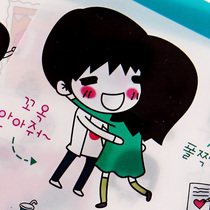 Korean DIY album stickers Album handmade stickers Hand-pasted accessories with you 5 pieces