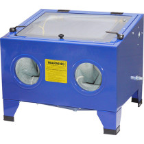 Sandblasting machine 90 liters box type Blue small sandblasting machine rust and oil removal impurities hardware machinery tools 95135