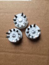 Suitable for PCB circuit board with nine-leg Electronic Tube seat 9-pin ceramic seat 12AX7 6N1 6J9 etc.