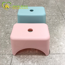 Ai home preferably environmentally friendly thick bathroom non-slip stool children wash small bench bench