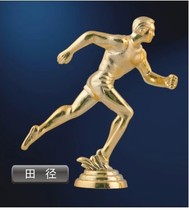 Badminton table tennis Liberty golf long-distance running track and field doll trophy doll dance sports
