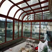 Sun room Color steel plate sun room Beijing Sun room Design Terrace sun room Tempered glass sun room