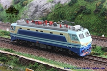 Train Garden 1 87 China Shaoshan SS8 Power locomotive Upper bureau Shanghai section 2002 full copper model HO proportion