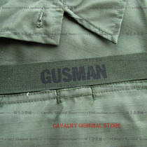 US Imports Original Products Vietnam War Green Cotton Oil Print Black Character Breast M65TCU Name Article GUSMAN Gusman