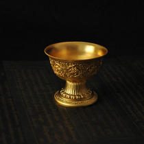 Buddhist supplies Tibetan Babao water supply bowl for water supply Cup metal water supply bowl for Bowl