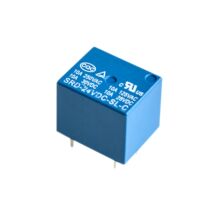 10pcs 5v dc power relay srd05vdcslc pcb type