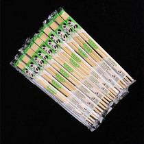 National panda disposable bamboo chopsticks hotel catering disposable chopsticks double row chopsticks independent packaging