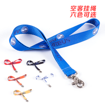 New version of AIRBUS AIRBUS original pilot wide version of certificate set lanyard crew card sleeve badge boarding card boarding pass Decoration