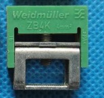 ZB 4G GN GE weidmüller bus wire frame insulation Press frame 0322160000