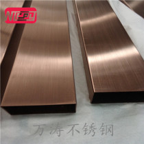 Mirror stainless steel round tube)Brushed titanium gold stainless steel square tube)Custom-made processing products
