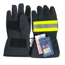 3C fire gloves 3C certified fire gloves Fireman fire protection gloves GA7-2004 standard gloves