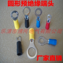 Wiring terminals Cold indenter OT4-8 round pre-insulated end head RV3 5-8 Cold pressed wiring terminals 500 only