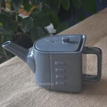 Foreign trade original single tail ceramic 400ml anti-leakage oil pot kitchen oil bottle European coffee pot filter teapot single pot
