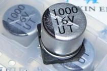 SMD 1000uf16V 10 * 10MM SMD Aluminum Electrolytic Capacitor