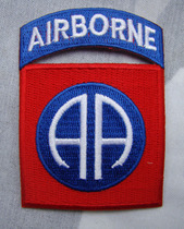 US 82 Airborne Master Armband Embroidery Embroidery Insignia Trench Jacket Brooch