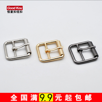 HHK rounded metal pin buckle belt buckle bag buckle windbreaker coat waist buckle Japanese word buckle belt buckle three-speed pipe buckle
