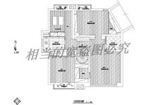 A certain area of the jump floor suite interior decoration drawings cad drawings