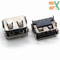 A F-10 0-4 pin-6 3h-curling-SMT-iron case-vinyl USB connector socket Xinrongbao