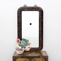 Chinese style bathroom mirror neoclassical make-up mirror folk dress mirror quality silver mirror fitting mirror