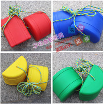 Sensory integration training equipment anti-talc childrens foot stepping stone stone balance stepping stone anti-skid pad stilts