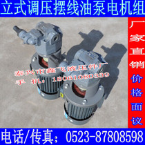 Vertical BB-B80YZL Cycloid gear pump motor set BB-B100YZL BB-B125YZL oil pump device