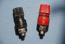 333 type terminal M6 iron nickel plated inverter terminal Power supply terminal red and black