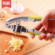 Stainless steel manual garlic press garlic mash machine garlic masher household garlic mash machine ginger garlic machine