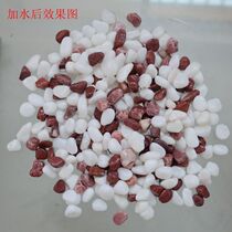 New natural color small stone aquarium floor fish tank decoration stone gardening supplies 8 yuan 800 grams