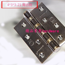 Ya Jie flat head hinge AW4110F-4BB-4 * 3*3 5*3*3- 4 inch 5 inch variety of colors optional