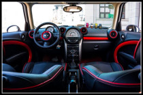 Mini MINI R60 countyman car door interior board 9 pieces delivery inner handle 5 pieces of interior finishing lap