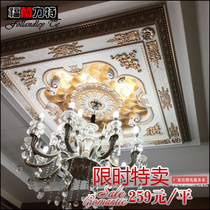 European light pool living room ceiling shape ceiling lamp plate decoration material non-gypsum line ceiling line x191