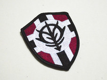 Mobile Suit Gundam GUNDAM surrounding ZEON ZEON military flag badge double-sided velcro