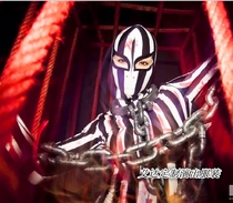 New bar DJ performance ds party black-and-white striped prisoners to perform costumes