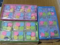 Little geek E-6951 eraser Korean novelty cartoon love heart shape eraser color eraser