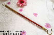 Bird cage hanging pole (pick up pole bamboo bird cage hooks red wood hanging pole Umu hanging pole for bird furniture accessories)