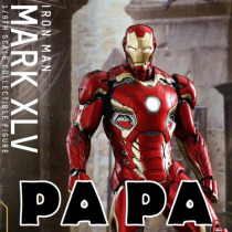 Spot HotToys HT MMS300 MK45 Avengers 2 Age Alloy Iron Man