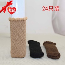 Thickened chair foot cover table foot cover wear-resistant stool foot cover table and chair foot cover mat coffee table foot floor protection pad