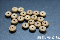 Wild mountain peach kernel grid slice grid slice 8mm * 4mm olive vajra bodhi star moon accessories with beads