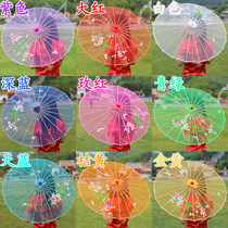 Craft umbrella Transparent silk umbrella Childrens umbrella Dance umbrella Oil paper umbrella Props decoration dance performance umbrella