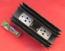 Disassembled aluminum alloy radiator(length about 170mm×width about 75mm×height about 50mm)