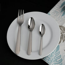 Germany imported konner18-10 stainless steel tea spoon coffee spoon Fruit fork Childrens western tableware feeding spoon