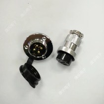Aviation plug connector 25M-4A 4E(4 core) DF25-4T M25 4 core flange type
