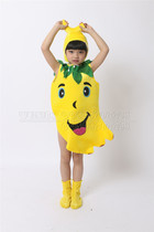 Banana Purple Potato Fruit and Vegetable Dance Clothing Childrens Early Education Park Childrens Role-playing Stage Performance Costume