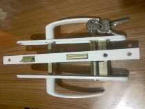 Special price Ulitus plastic steel door lock white hand door lock aluminum alloy door lock plastic steel door handle lock 8525