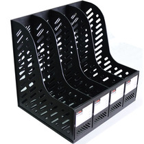 Far-birth US-2041-four-grid bookshelf file four-lattice composition information shelf File holder File Frame