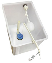 Public toilet toilet trench type wall wall-mounted Flushing high water tank hand-pull flushing water tank accessories